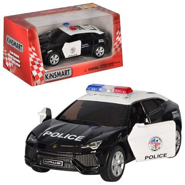 Модель джип LAMBORGHINI URUS 5'' KT5368WP Police метал.інерц.відкр.дв.кор./96/ (шт.)
