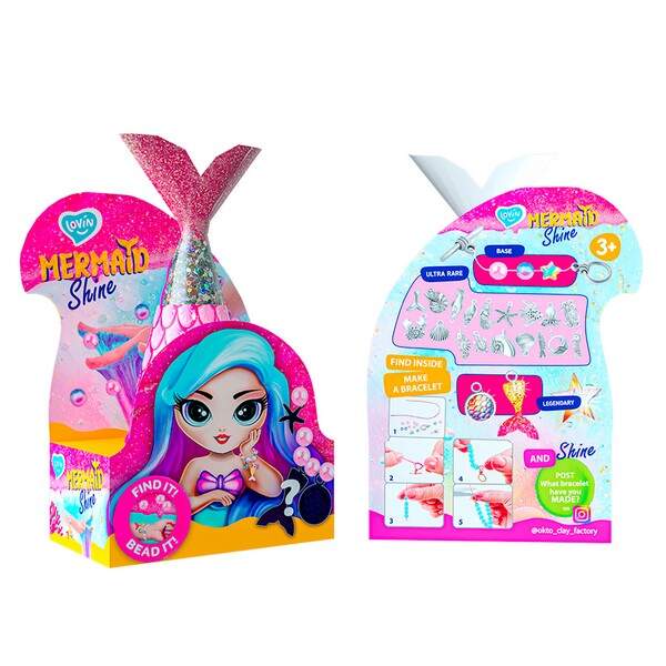 Mermaid Shine Pink TM Lovin Іграшка-антистрес 250 мл 80130 (шт.)