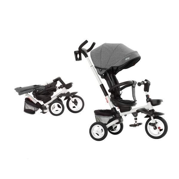 Велосипед триколісний TILLY FLIP T-390/1 Сірий/1/ (шт.)