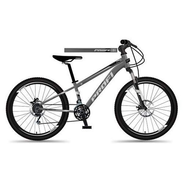 Велосипед 29 д. MTB2903-5 (1шт) алюм.рама 19",SHIMANO 21SP,швидкознім.кол.,сіро-чорний (шт.)