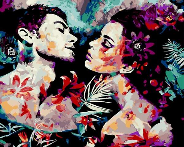 Картина за номерами "Пристрасть", 40*50, ART Line ZB.64206 (шт.)