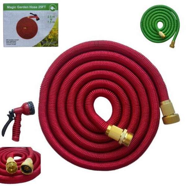 Шланг для поливу з розпилювачем "Magic Garden Hose" 10м~50м WL-1624 (12шт) (шт.)