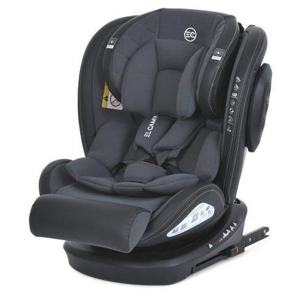 Автокрісло ME 1045 EVOLUTION 2 360? Melange Gray (1шт) дитяче,група 0+/1-2-3,isofix, поворот 360, те (шт.)