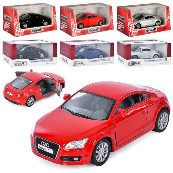 Модель легкова AUDI TT COUPE (2008)  5" KT5335W метал.інерц.відкр.дв.4кол.кор./96/ (шт.)