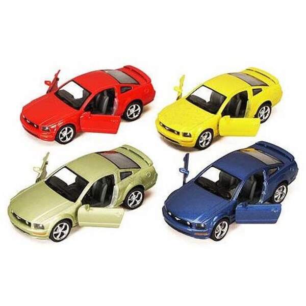 Модель легкова 5'' KT5091W FORD MUSTANG GT (2006) метал.інерц.відкр.дв.1:38 кор./96/ (шт.)